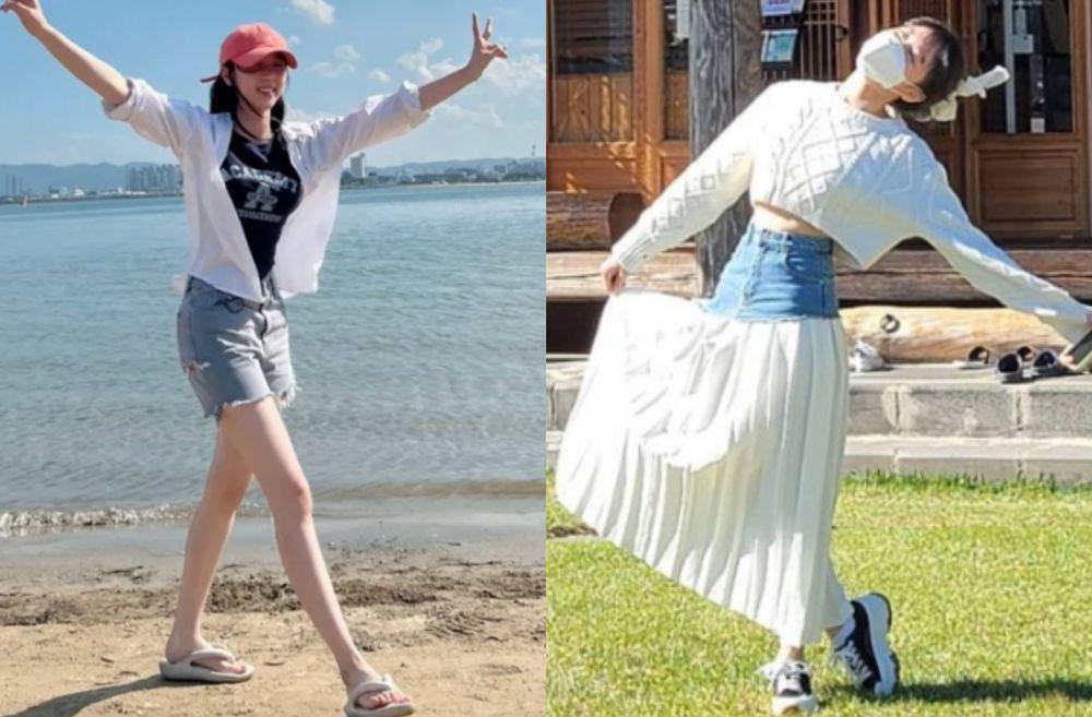 9 OOTD ala Lee Re, Pemeran Seo Mok Ha Remaja di Castaway Diva