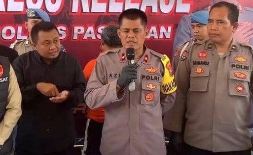 Wakapolres Pasuruan, Kompol Hari Aziz. (Dok. Humas Polres Pasuruan)