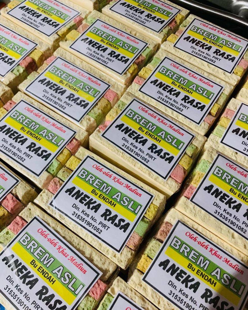 Brem dengan aneka rasa. Instagram/bremarumrasa