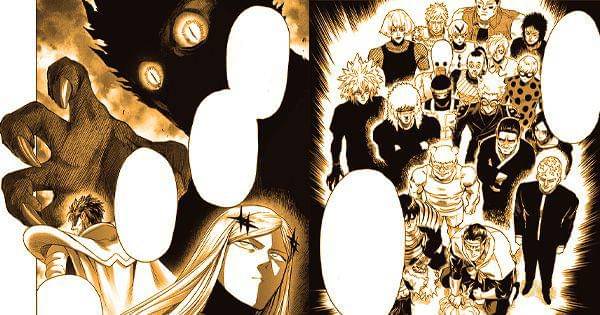 Blast dan para hero mengamati eksperimen de-monsterifikasi ( Dok. tonarinoyj.jp/One Punch Man )