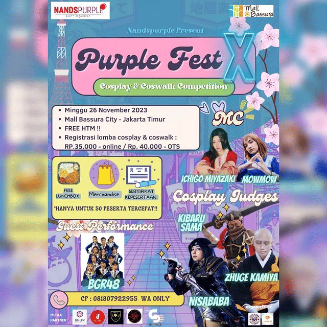 instagram.com/ purplefest.id