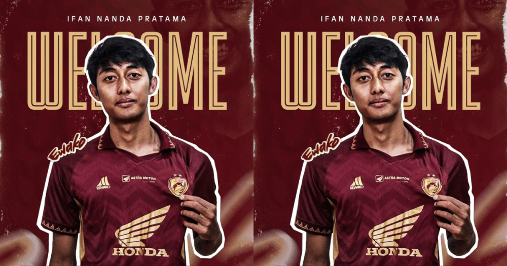 Bek tengah Ifan Nanda saat diperkenalkan sebagai pemain baru PSM Makassar dengan status pinjaman dari PSS Sleman, Kamis 1 November 2023. (Instagram.com/psm_makassar)