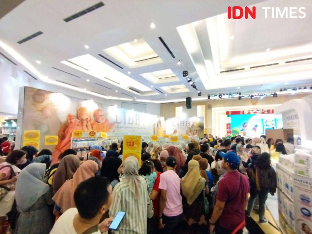 Mombee World 2023 di Tiara Convention Centre, Kamis (2/11/2023) (IDN Times/Doni Hermawan)
