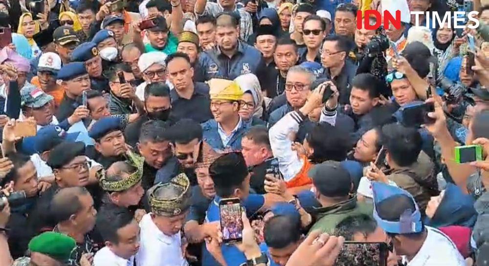 Jumpa Pendukung di Langkat, Anies Baswedan Umbar Kisah Tutup Alexis