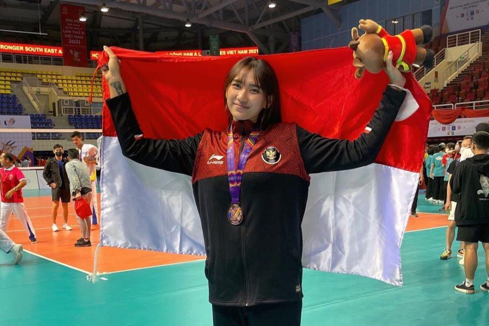 Yolla Yuliana, atlet voli Indonesia (instagram.com/yollayuliana1515)