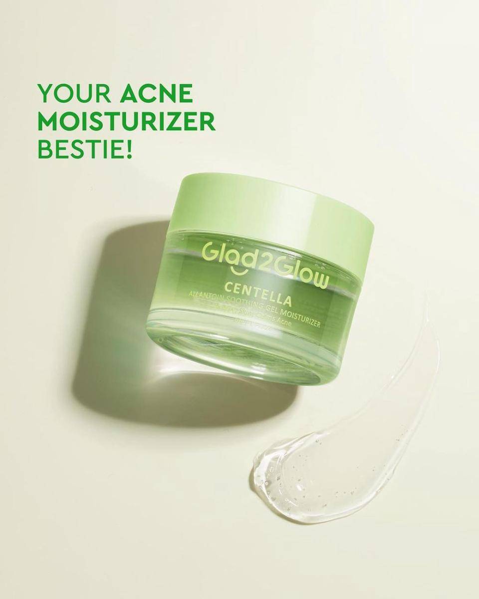 Glad2Glow Centella Allantoin Soothing Moisturizer Gel (instagram.com/glad2glow/)