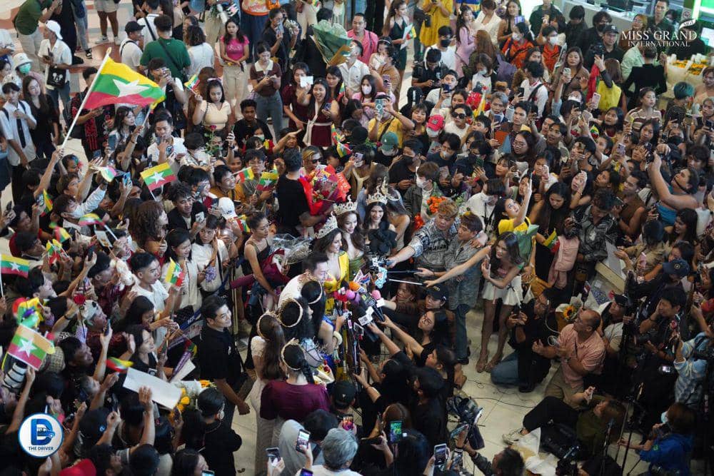 Potret Penyambutan Miss Grand International 2023 di Thailand (Facebook.com/Miss Grand International)