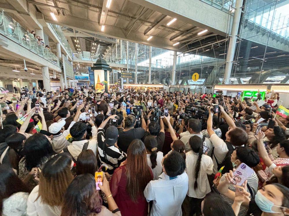 Potret Penyambutan Miss Grand International 2023 di Thailand (Facebook.com/Miss Grand International)