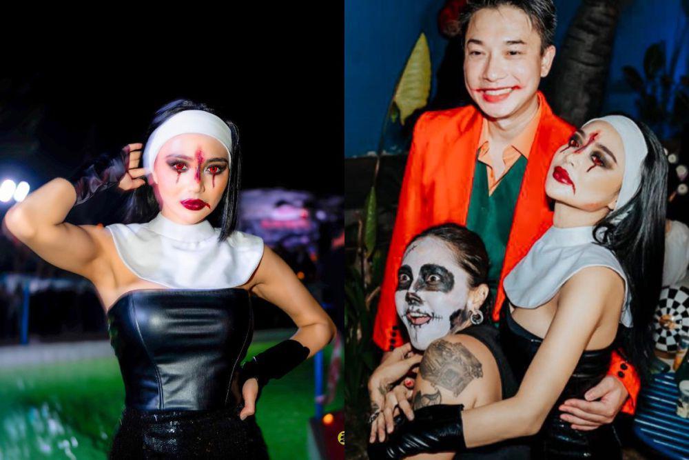 7 Potret Wika Salim jadi Hantu Valak di Acara RIDEMARE, Seram Banget!