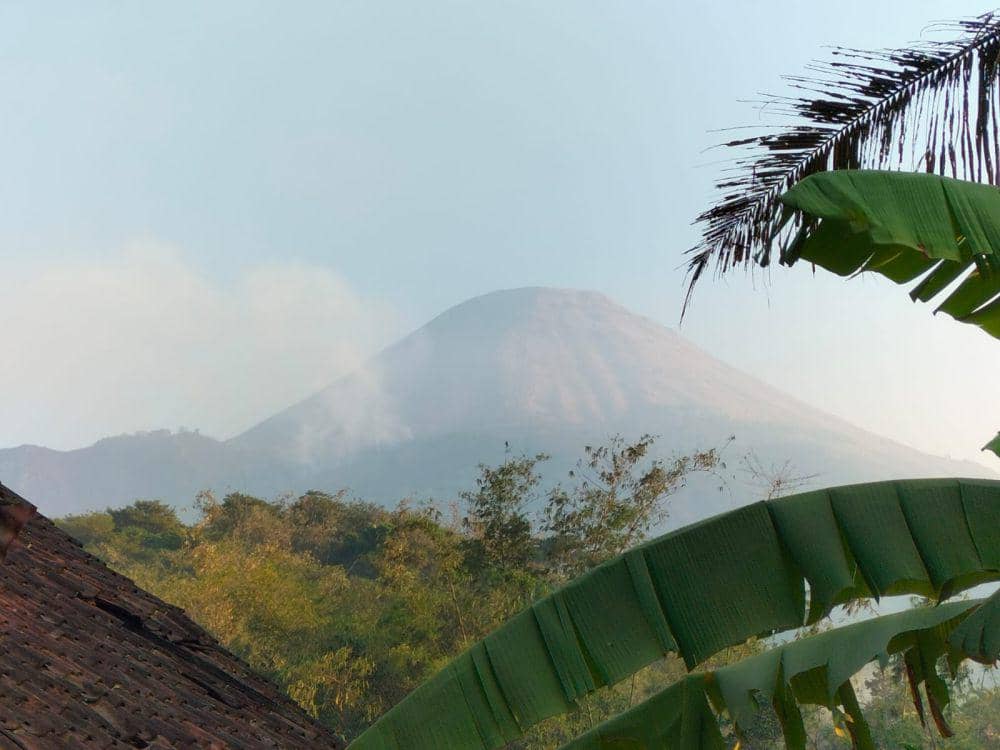 Kondisi terkini Gunung Penanggungan. (Dok. BPBD Kabupaten Mojokerto)