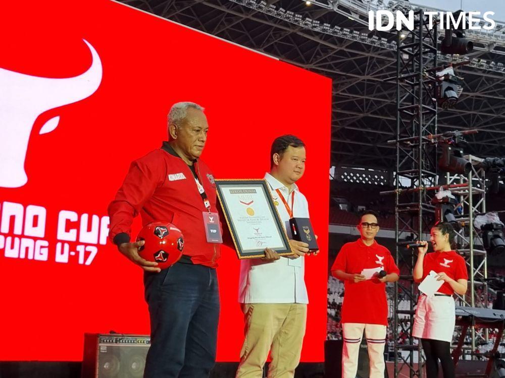 Acara Liga Kampung PDIP Dapat Rekor Muri Dribel 10 Ribu Bola