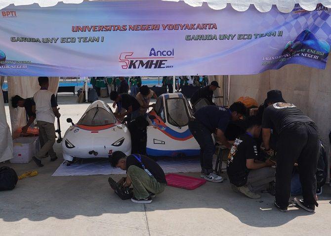 Garuda UNY Team Sabet Juara Kontes Mobil Hemat Energi 2023
