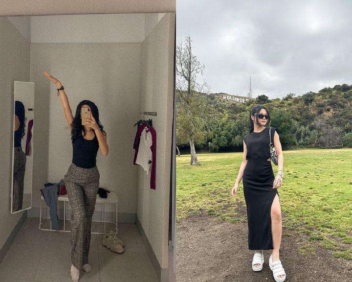 10 OOTD Nuansa Hitam ala Yoriko Angeline, Simpel dan Elegan!