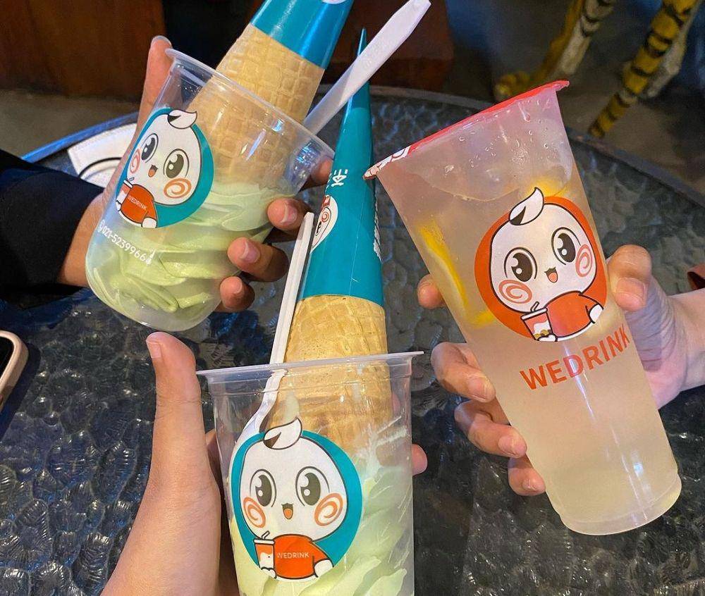 Ilustrasi variasi menu Wedrink (instagram.com/mint.sugaarrr)