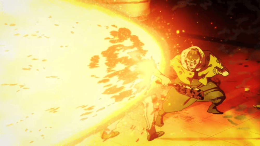 Jogo menyerang Nanami (dok. MAPPA/ Jujutsu Kaisen Season 2)