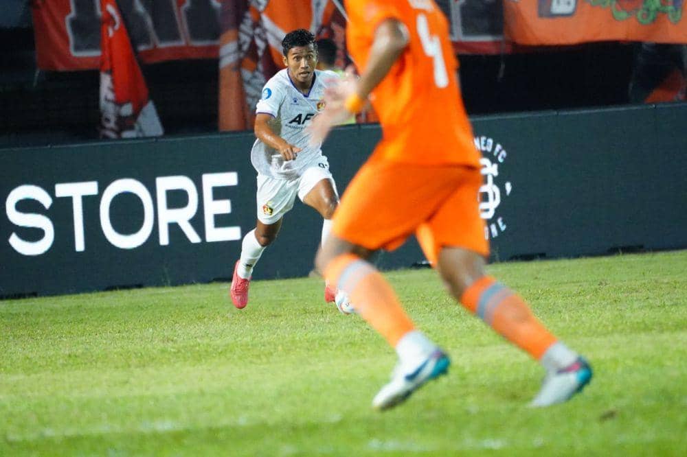 Pemain Persik Kediri saat melawan Borneo Fc. IDN Times/ Media Officer Persik Kediri
