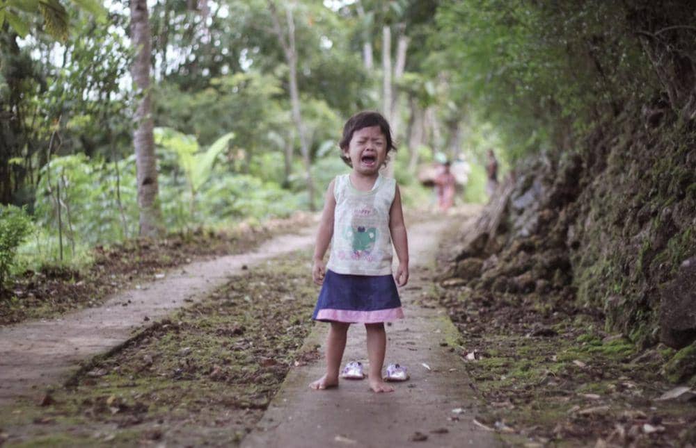 ilustrasi anak yang menangis (unsplash.com/Arwan Sutanto)