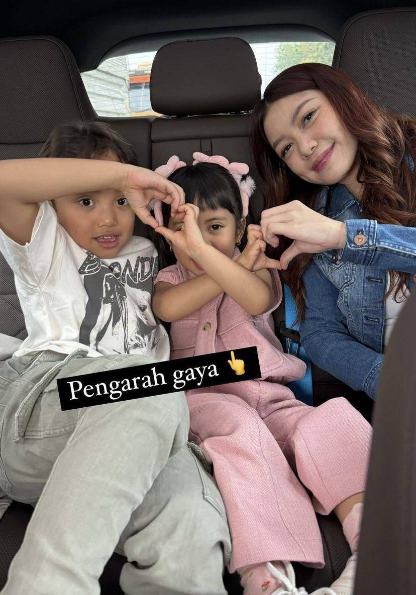 potret Rachel Vennya kenalkan pacar Okin ke Xabiru dan Chava (Instagram.com/rachelvennya)