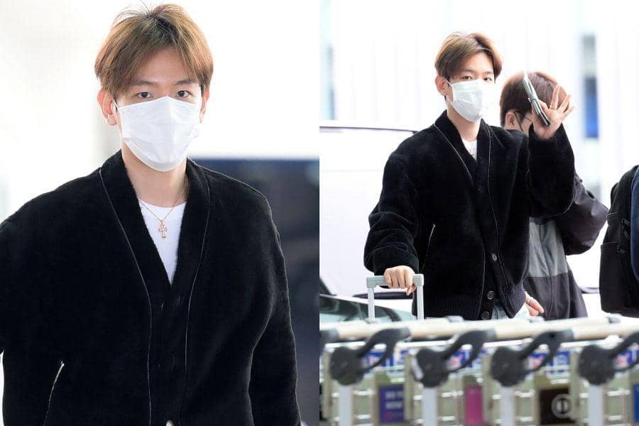 7 Potret Baekhyun EXO OTW ke Jakarta untuk Allo Bank Hangout