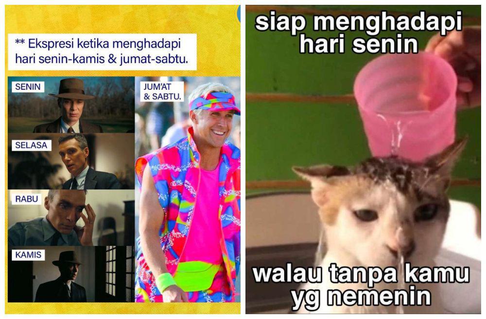 8 Meme Lucu Menghadapi Weekdays dan Weekend, Beda Banget!