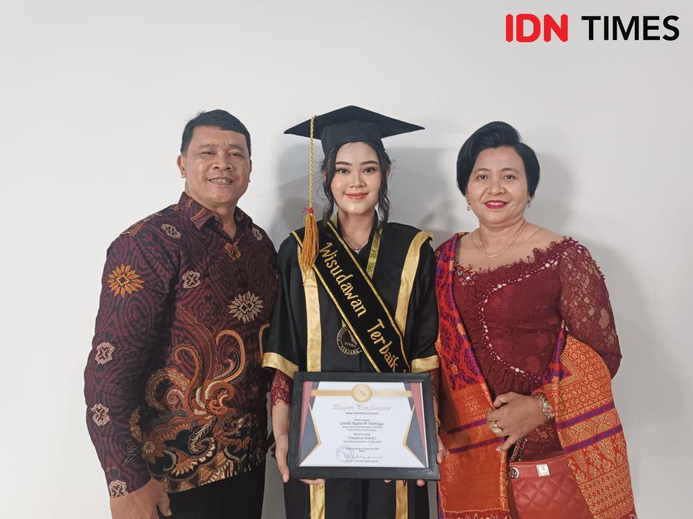 [Wansus] Grisella Sinulingga, Mahasiswi Rantau Wisudawan Terbaik ITERA