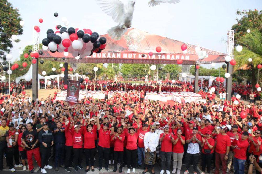 Pembukaan HUT Kota Tabanan ke-530, Sabtu (4/11/2023) (Dok.IDNTimes/Humas Tabanan)
