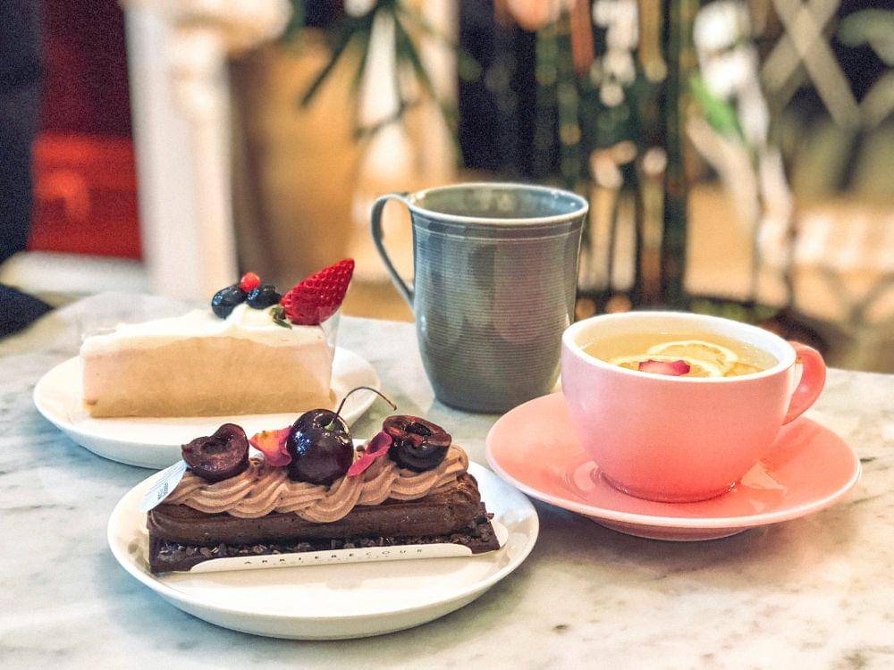 ilustrasi cafe di Korea Selatan (unsplash.com/Rosy Ko)