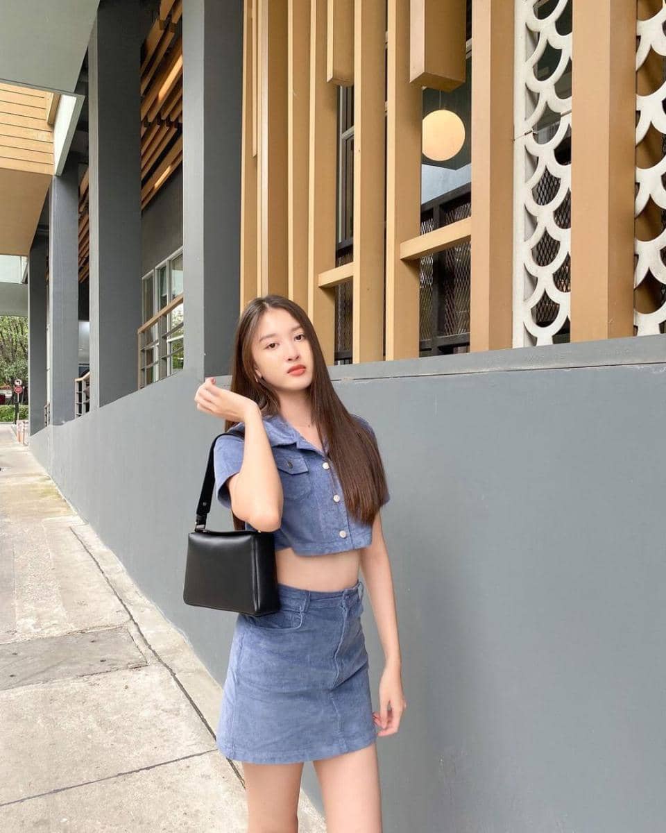 ide outfit one set ala View Benyapa (instagram.com/view.benyapa)