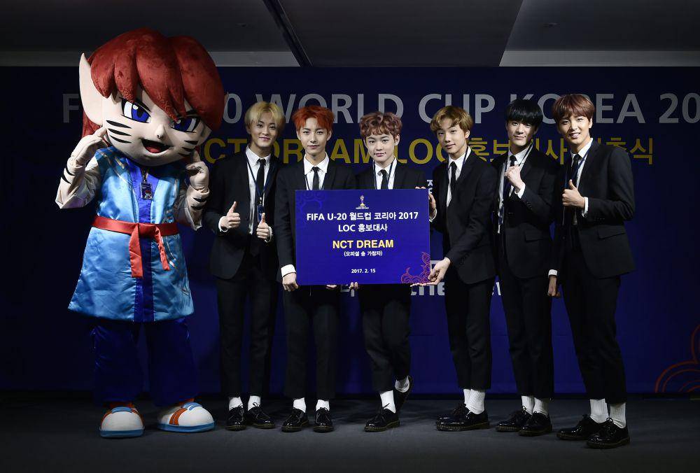 NCT DREAM untuk FIFA U-20 World Cup Korea Republic 2017 (fifa.com/Inside FIFA)
