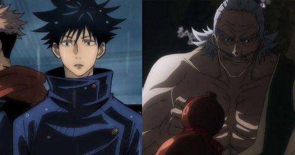 Megumi dan Naobito, kepala klan Zenin ( Dok. Mappa / Jujutsu Kaisen )