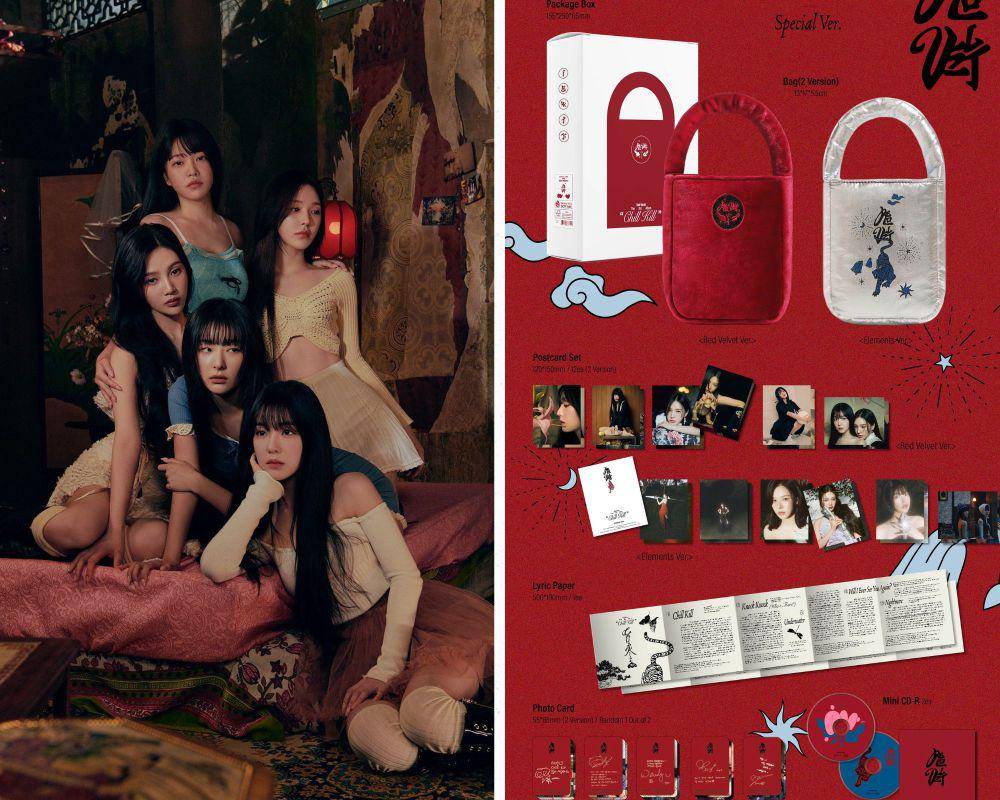 potret packaging album milik Red Velvet (twitter.com/RVsmtown)