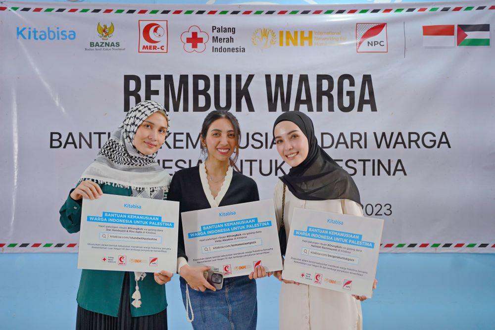 Kitabisa Kumpulkan Dana Rp30 Miliar untuk Warga Palestina