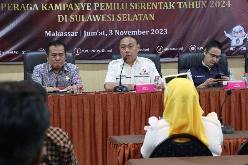 Bawaslu Sulsel: Caleg-Parpol Dilarang Curi Start Kampanye