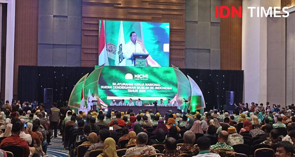 Di Makassar, Prabowo Bicara Kekayaan Alam Dikuras Asing