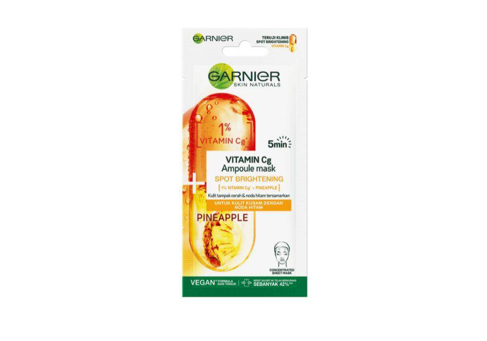 Garnier Vitamin CG Ampoule Mask Spot Brightening (garnier.co.id)