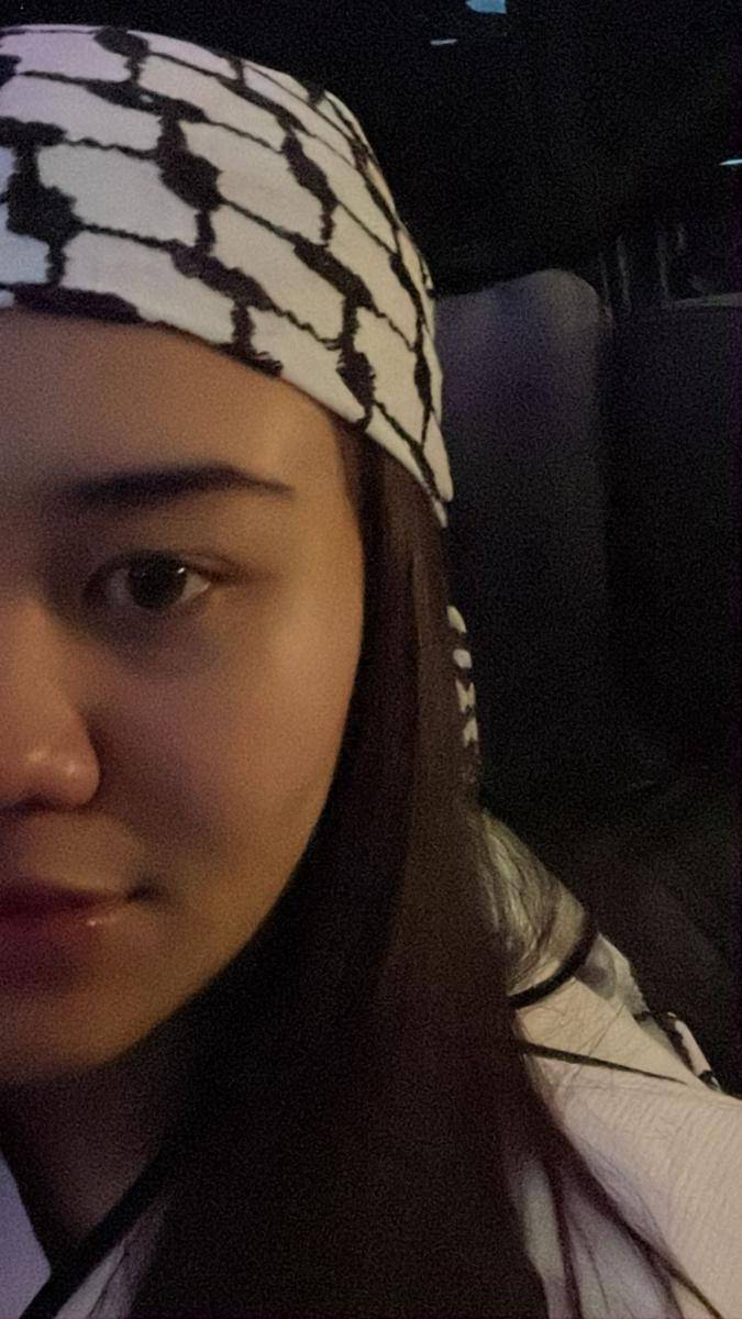 potret Aaliyah Massaid ikut aksi bela Palestina (instagram.com/aaliyah.massaid)