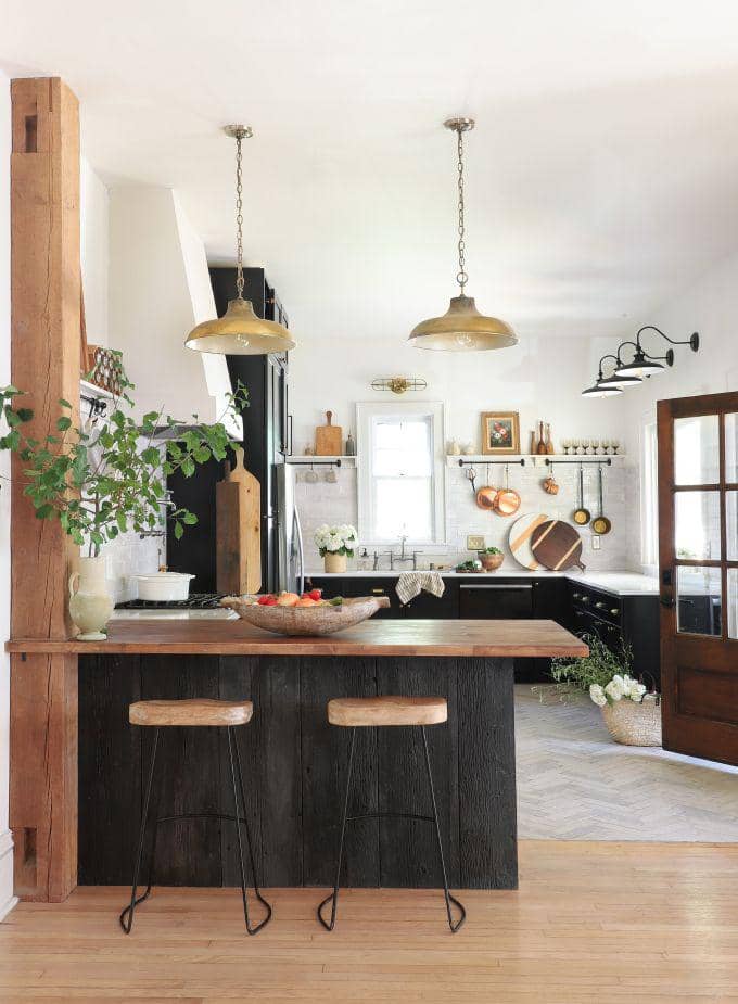 ide dekorasi dapur bergaya farmhouse (ispydiy.com)