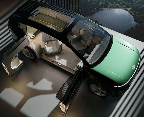 Desain interior Ioniq 7 (Hyundai)