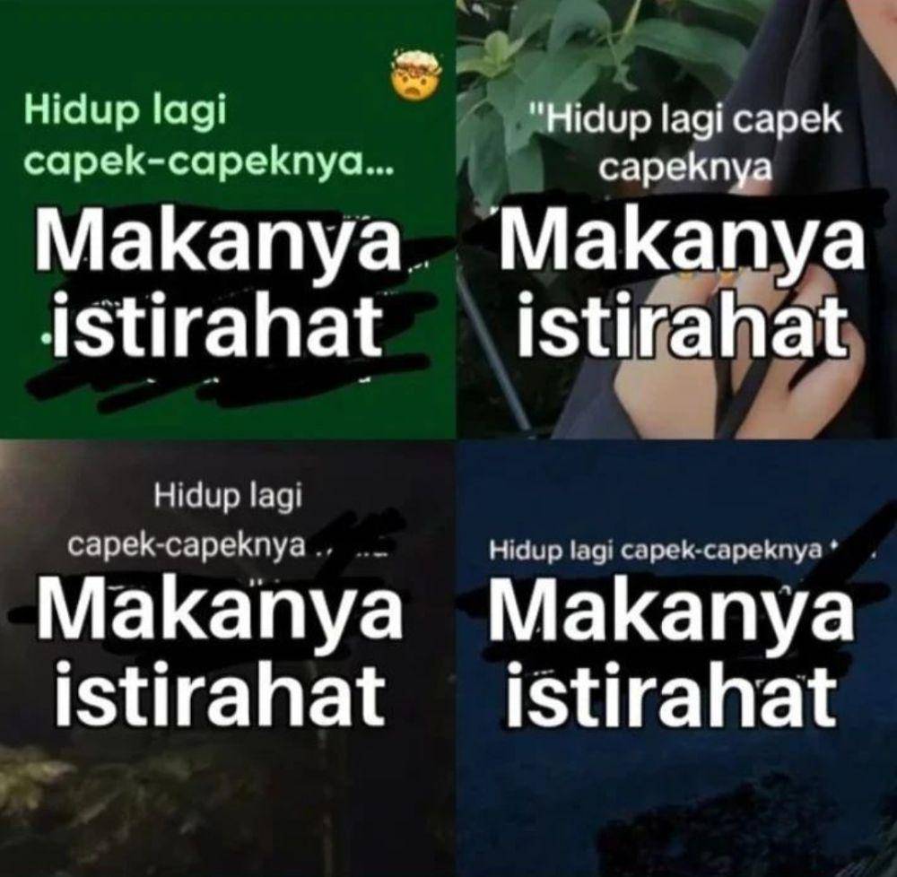 meme hidup lagi capek-capeknya (instagram.com/ijatngememe)