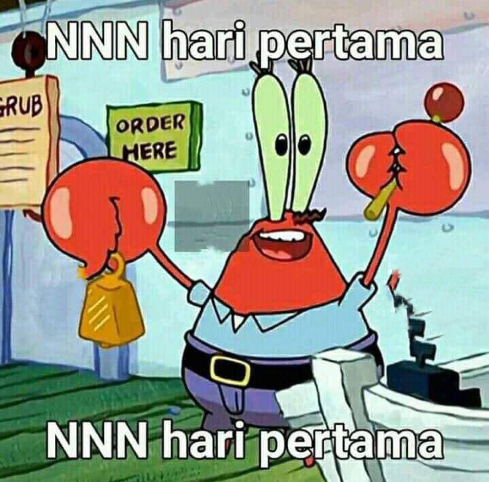 meme tantangan NNN (instagram.com/shitpost.fresh.coy)