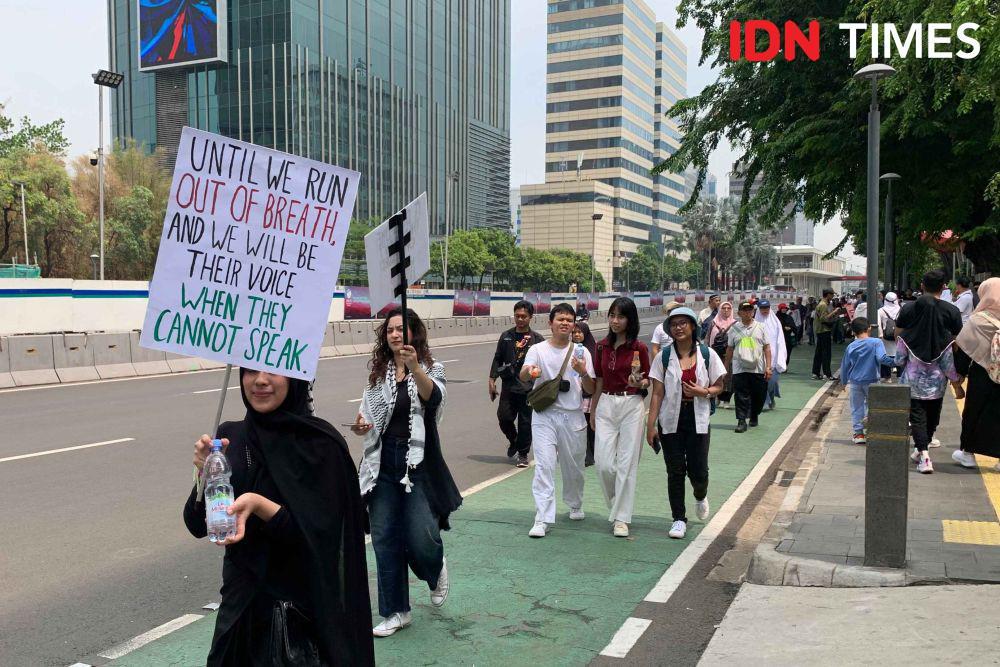 Aksi Bela Palestina Digelar di Depan Kedubes AS Hari Ini