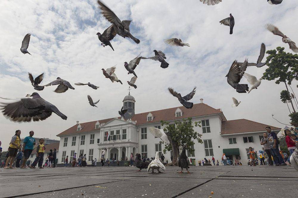 ilustrasi kawasan kota tua Jakarta (wikimedia.org/Herusutimbul)