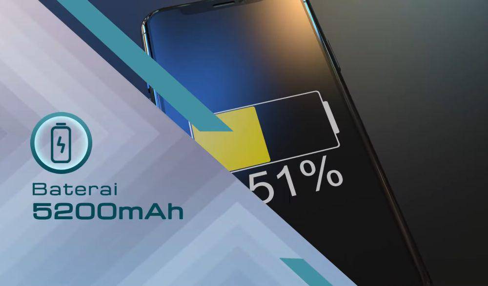 ilustrasi baterai Advan G9 Perfecto (youtube.com/Advan Indonesia)