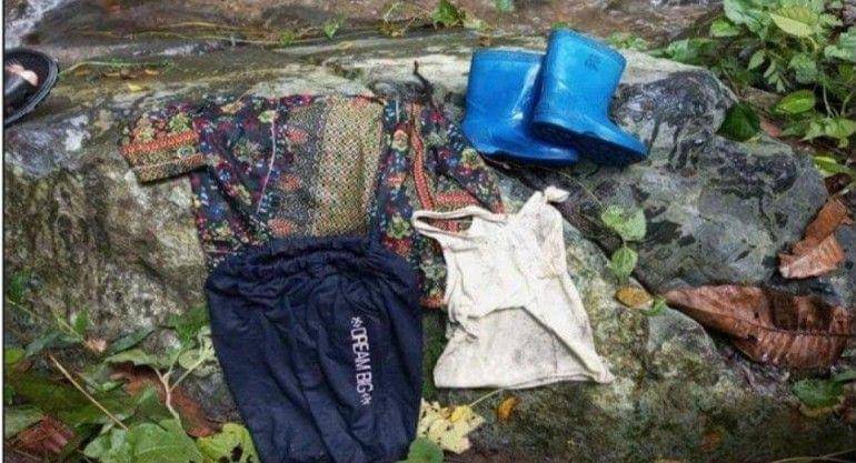 (Baju bocah 5 tahun yang ditemukan di kebun setelah menghilang selama 3 hari) IDN Times/istimewa