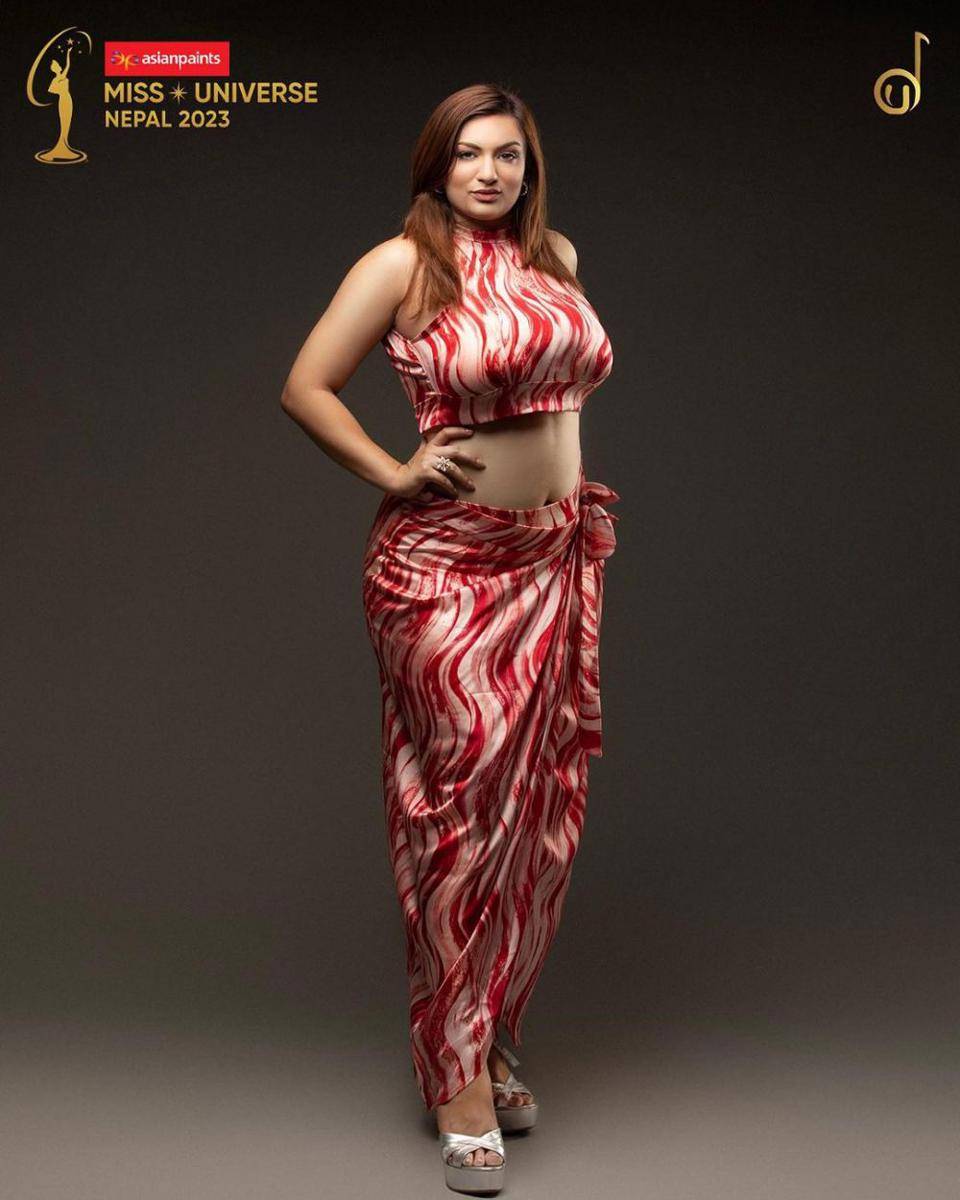 Miss Universe Nepal 2023, Jane Garrett (instagram.com/jadedipika_)