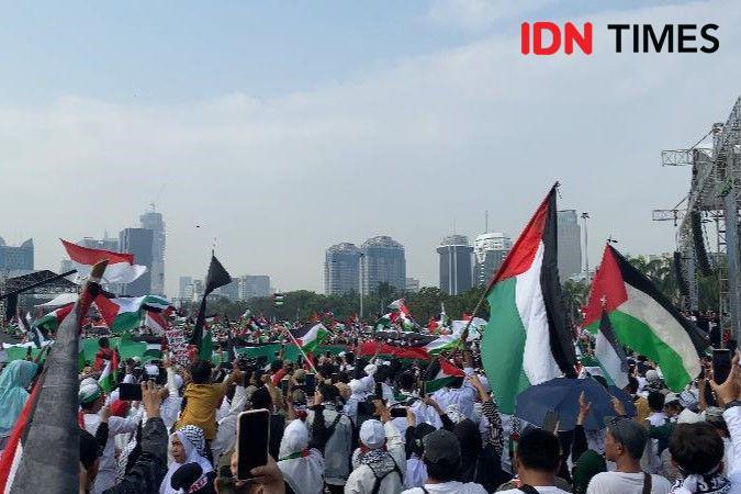 Ribuan Orang Akan Tumplek di Grahadi Bela Palestina, Ada Bonek Juga