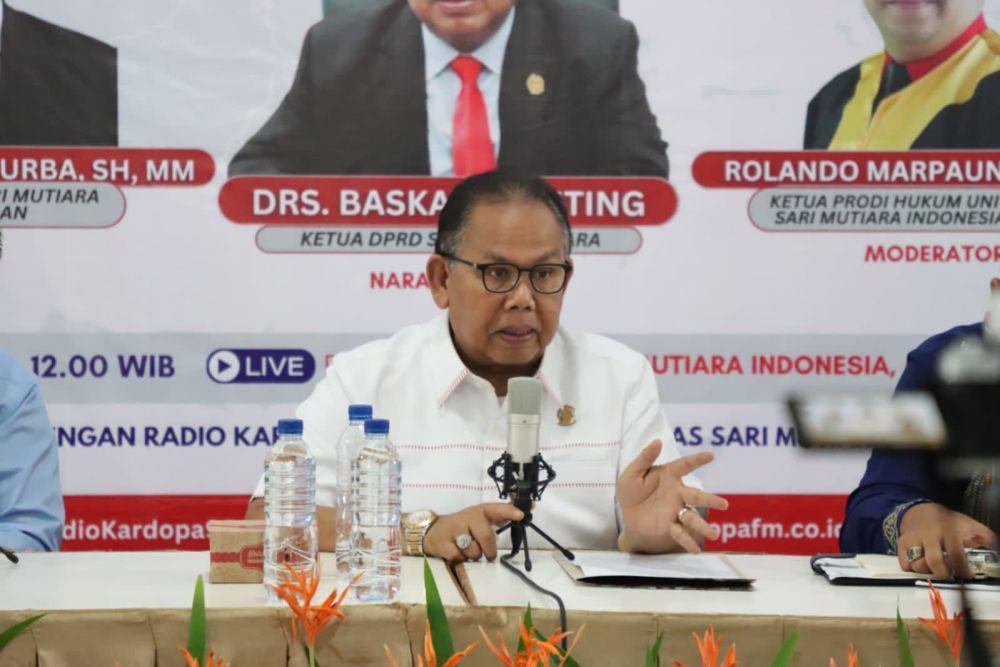 Bendera PDIP Dicopoti, Ketua DPRD Sumut Sebut Bupati Dairi Pengkhianat