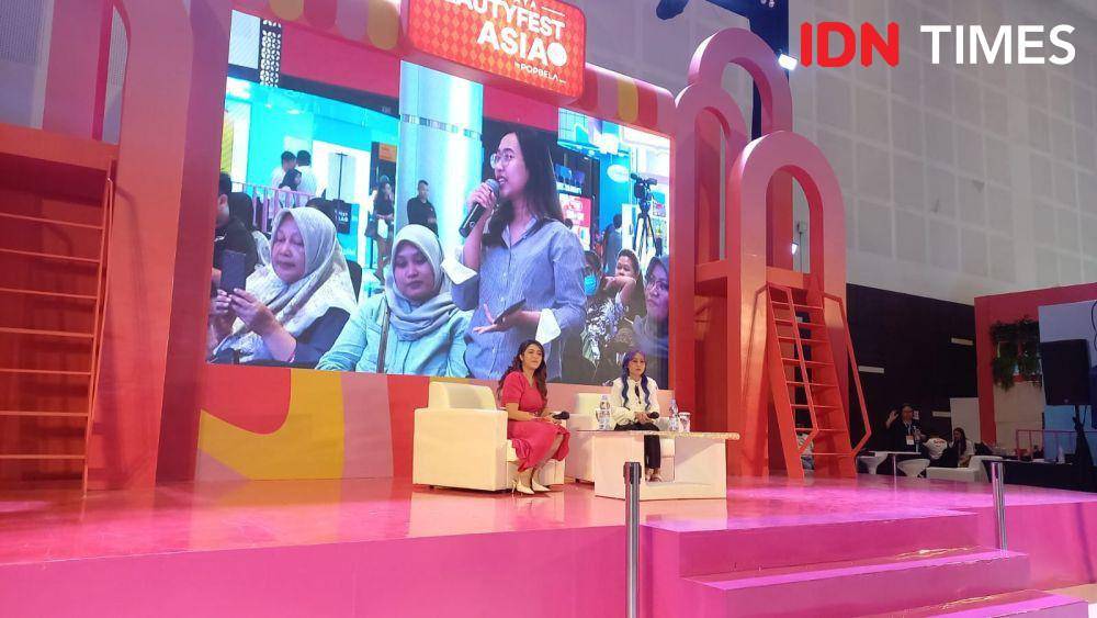 Beautyfest Asia 2023: Woman and Her Choice: My Hair My Rules. Sabtu (4/11/2023) (IDN Times/Putri Aisya)