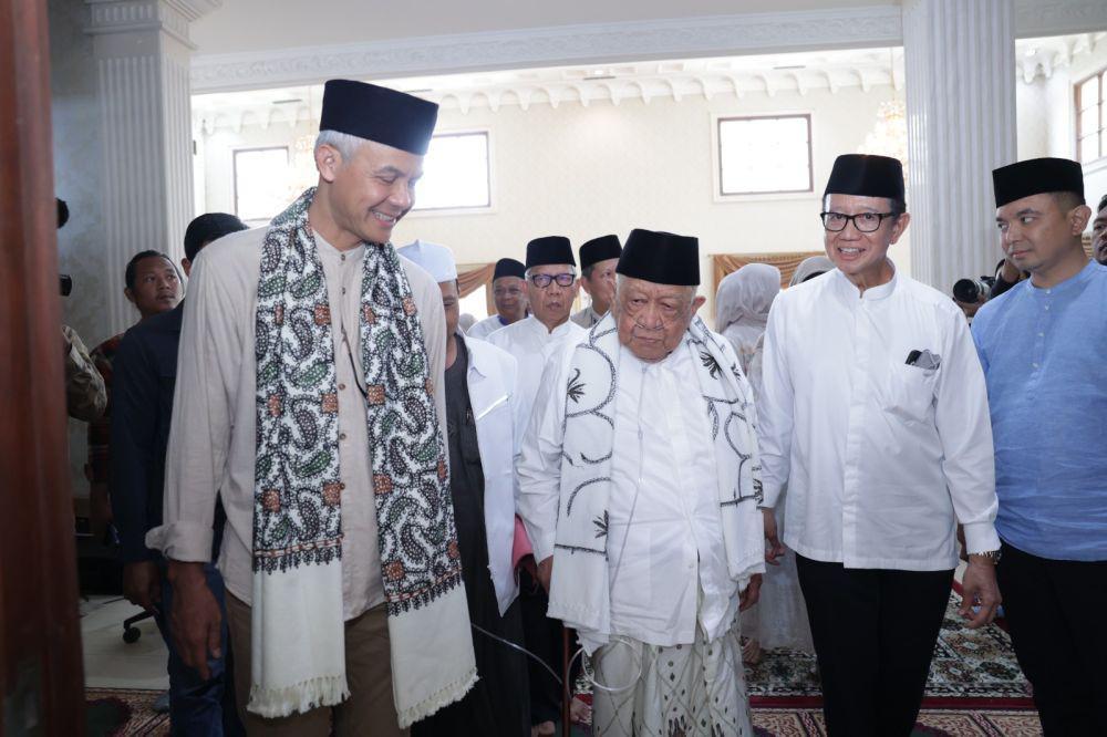 Datang ke Palembang, Ganjar Bicara Harga Karet dan Sawit
