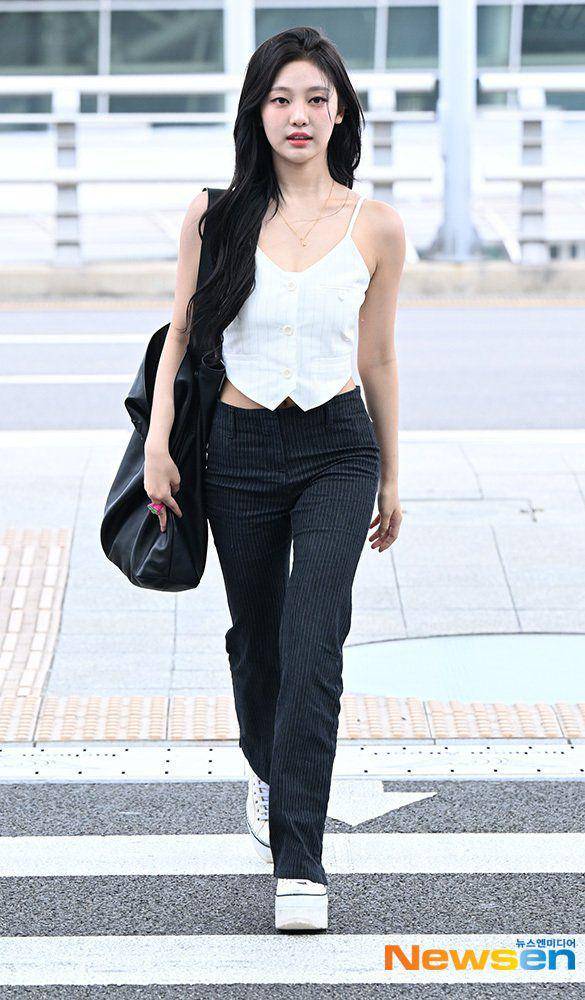 NingNing aespa (dok. m.news.nate.com/Yoo Yong Ju)